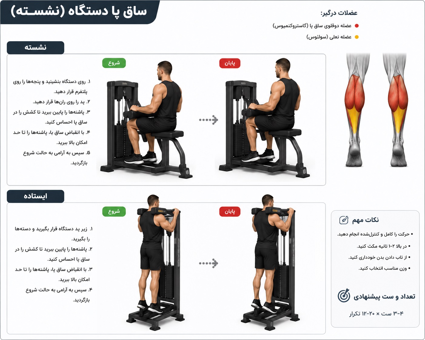 ساق پا دستگاه